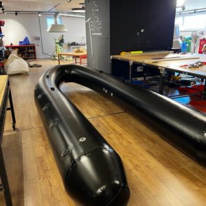 החלפת בידון לסירה חצי קשיחה